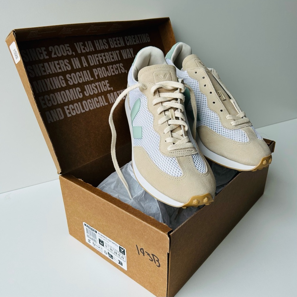 Veja Rio Bronco Aircel Sneakers Lunar Matcha New in Box US 11